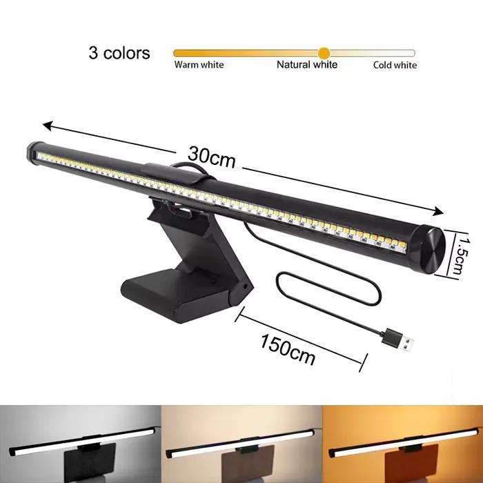 30CM CCT LED écran d'ordinateur barre lumineuse suspendue lampe d'ambiance pour le travail étude lec