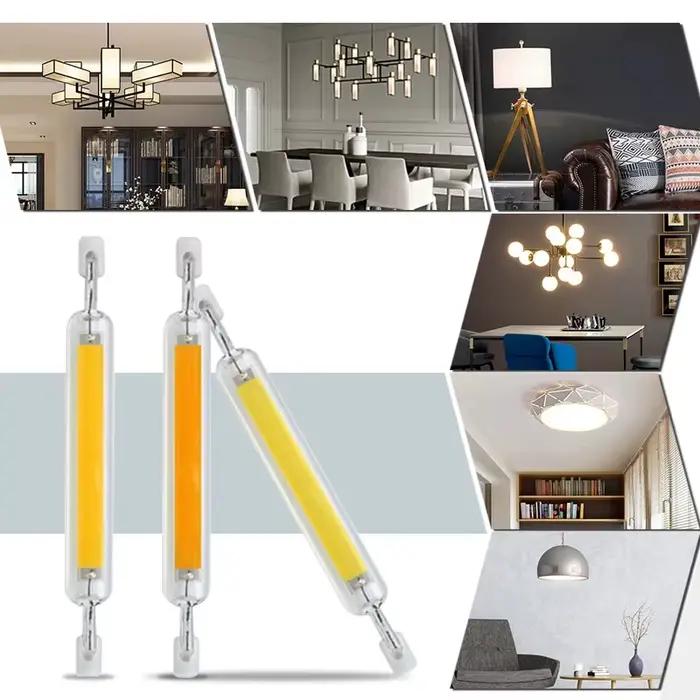 Nouvelle ampoule LED R7S 118MM 50W, projecteur super lumineux et puissant, 78mm118mm AC220V 110V, la