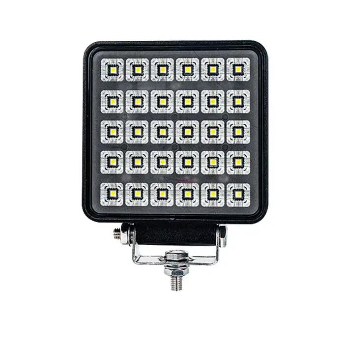 Lampe de travail pour tracteur agricole, 30W, 4 pouces, 6500K, projecteur pour pelle, éclairage tout