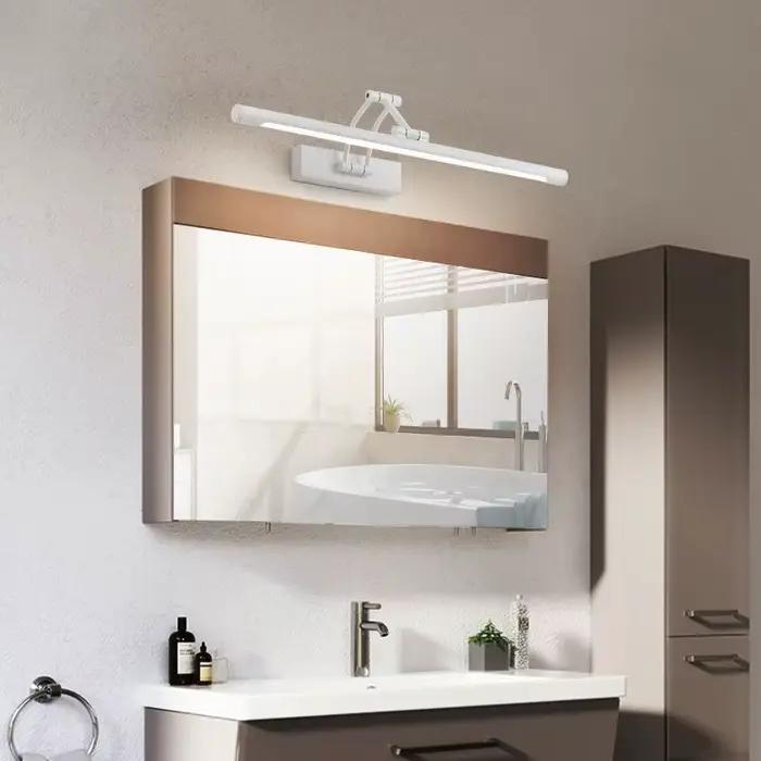 QUASHION salle de bain miroir applique LED métal pliable armoire applique luminaire nordique Simple