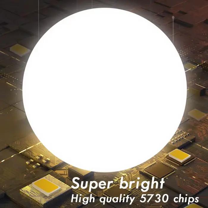 Ampoule fluorescente E27 maison Led 220v lampe éclairage intérieur ampoules rondes Super lumineuses