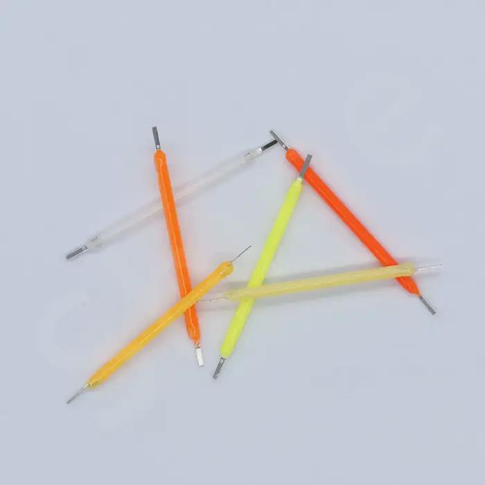 Ampoule Edison à filament LED, 10 pièces, DC3V 12V 57V 38mm, puce COB, pièce de lampe à perle, In347