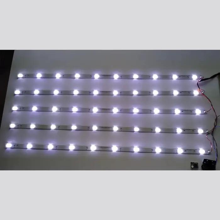 Barres LED Full Array pour TV ou Bandes LED pour TV 43 pouces BDM4350 BDM4350UC BDL4330QL 43pfg5100/78 43pfg5000/78 LBM430P1001-AJ-2S LB43003