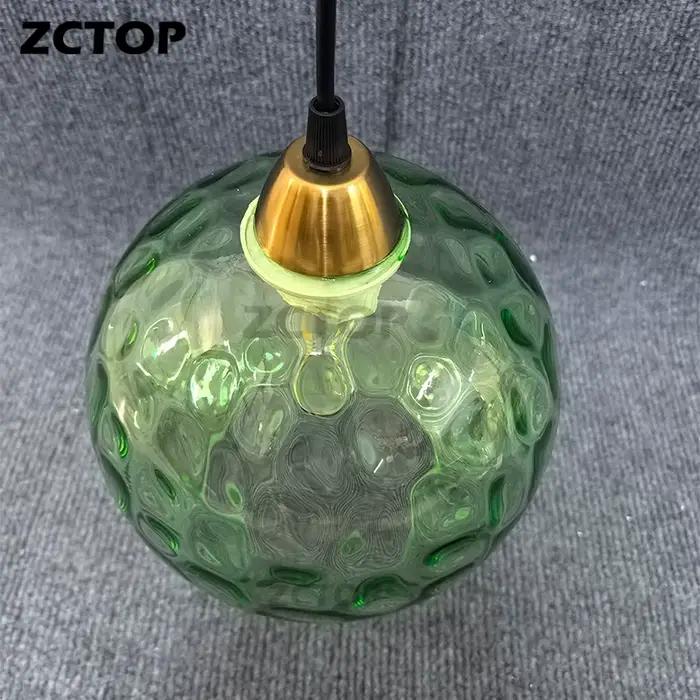 Lampe suspendue en verre coloré moderne pour salon, chambre, hôtel, cuisine, restaurant et autres espaces occasions spéciales