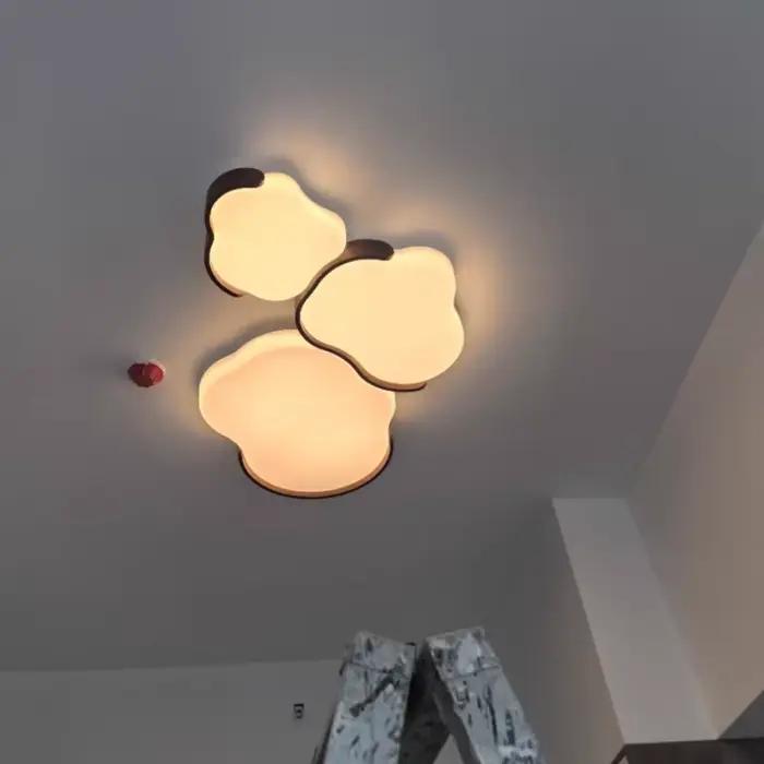Plafond moderne à LEDs lumineux pour salon chambre étude cuisine table à manger intérieur décoration maison éclairage lustre suspension adaptable à divers espaces domestiques