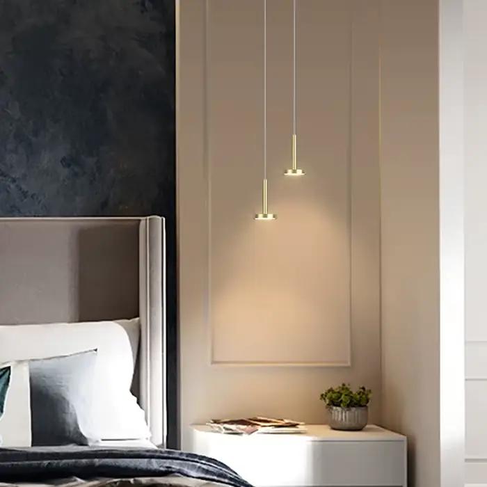 Lustres modernes en métal pour éclairage d'intérieur élégant et sophistiqué pour salon, chambre, restaurant et plus