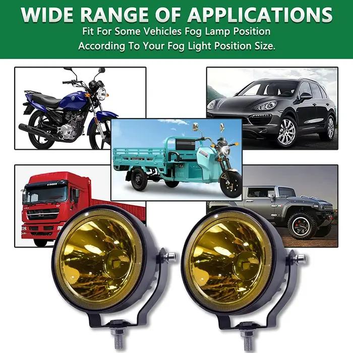 Lampe de travail LED pour voiture tout-terrain, lampe antibrouillard, lampe de course Spot, Barra, jaune ambre et blanc, bateau et camion, RL, 514-up, 4 pouces, 12V, 24V