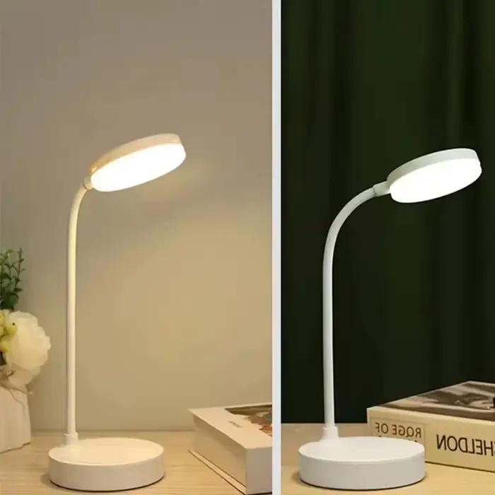 Lampe de bureau LED Portable Protection des yeux prise USB 3 gradation couleur support gradation continue Protection des yeux chambre lampe de chevet travail