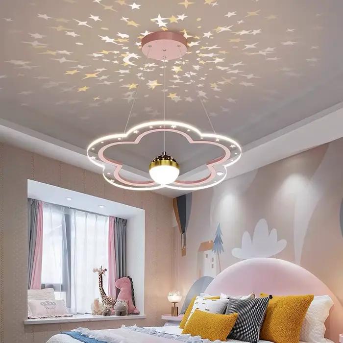 Plafonnier LED au design créatif de dessins animés, design moderne, Luminaire décoratif de plafond, idéal pour un salon, une chambre à coucher, un bureau ou un salon