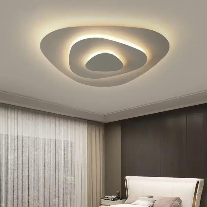 Plafond moderne LED à intensité variable pour salon chambre cuisine étude avec certification CCC CE CQC UL LVD