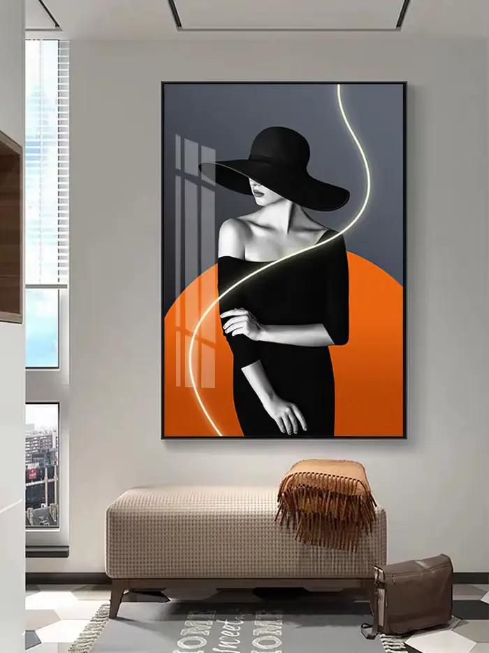 Applique Murale LED au Design Moderne, Luminaire Décoratif de Luxe, Idéal pour un Couloir, un Salon, une Salle à Manger ou une Chambre à Coucher