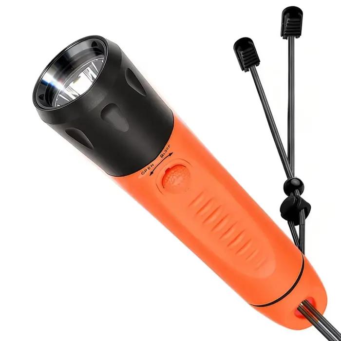 Lampe de poche de plongée professionnelle à mise au point fixe, éclairage sous-marin à longue portée L2LED, lampe de plongée de vacances à haute luminosité