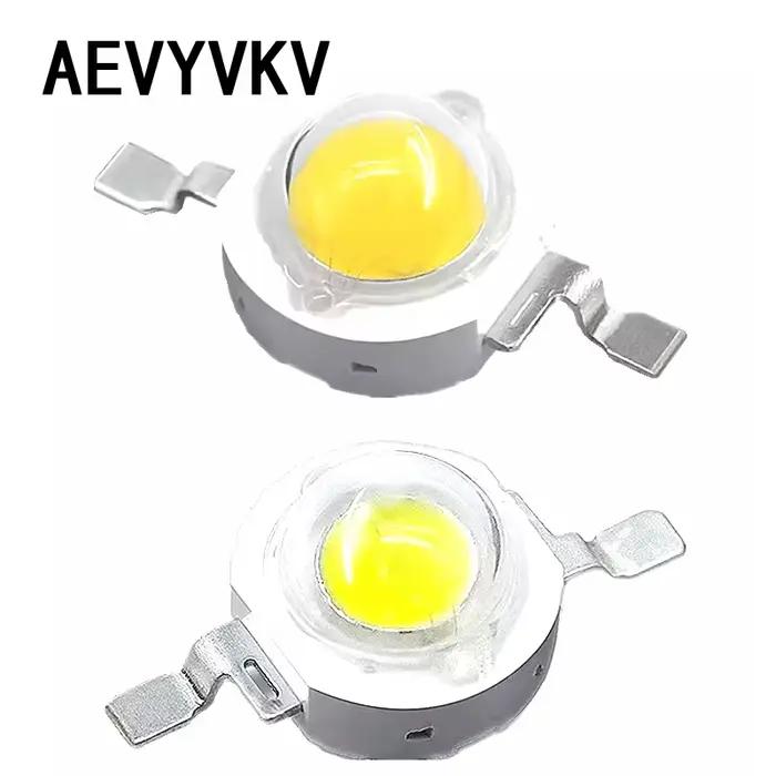 5 pièces 1W 3W 5W LED haute puissance blanc froid blanc naturel blanc chaud RGB rouge vert bleu jaune Source de lumière