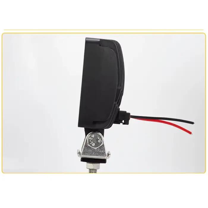 Lampe de travail pour excavatrice 19 LED - 2 pièces, 57W, 6500K, design à faisceau large, étanche IP65 pour chargeuse, tracteur,
