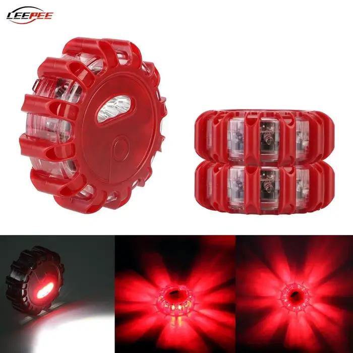 Clignotant voiture lumière stroboscopique LED Barricade avertissement lampe de secours moto balise arrière clignotant vélo accessoires automobiles