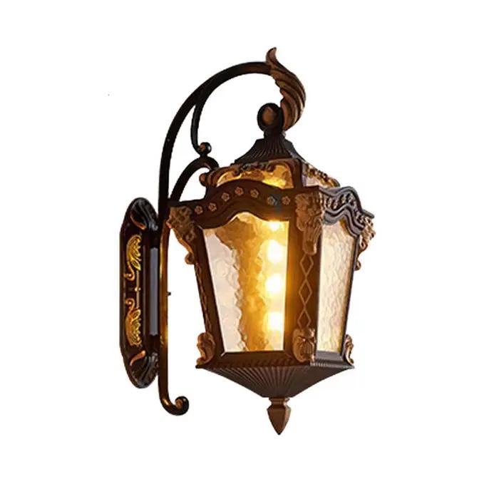 Applique murale extérieure rétro, éclairage de nuit pour Villa, jardin, porte, Patio, lampe de porche Vintage, étanche E27