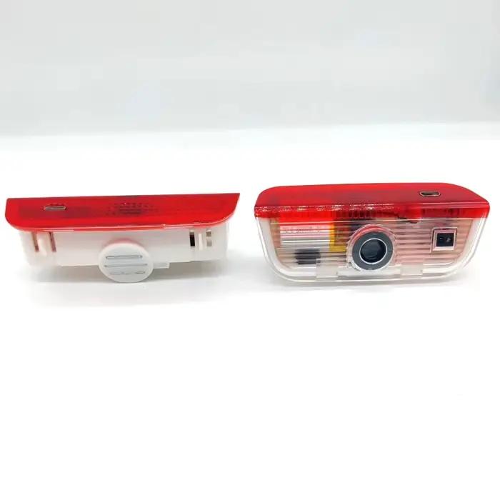 Lumière de porte LED avec batterie intégrée rechargeable, sans lampe, pour VW Passat B6 Golf5 6 7 Jetta MK5 MK6 CC Tiguan Scirocco VW R R-line