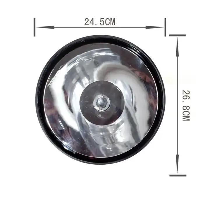 Lampe de travail de voiture étanche noire pour la nuit, budgétaire extérieur, déterminer les lampes de chasse, camping, pêche, moto, 9 pouces, 100W