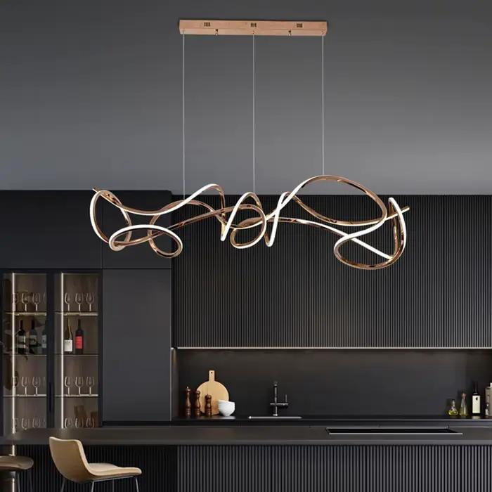 Lampe à suspension moderne lustres pour salle à manger lampes suspendues