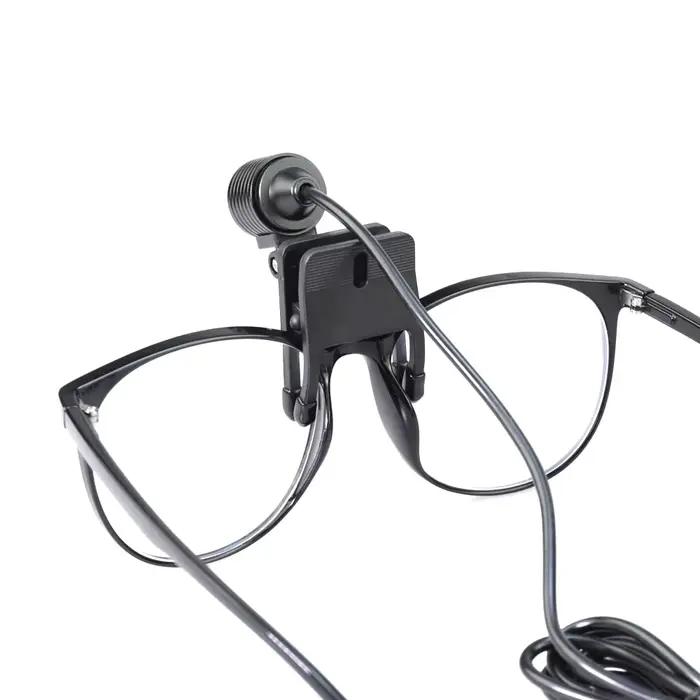 BEEN Loupes dentaires phare chirurgical 3W lampe à pince avec boîtier en aluminium 110-220V éclairage universel pour utilisation en laboratoire