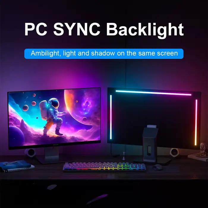 Bande LED RGB couleur de rêve, éclairage d'ambiance intelligent pour télévision, synchronisation d'affichage, rétro-éclairage pour ordinateur, décor du Ramadan, lampe couleur, bricolage, jeu de fête,