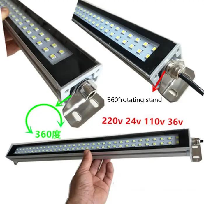 Lampes LED en Alliage d'Aluminium, Éclairage Industriel Étanche, pour Garage, Gym, Usine, Entrepôt, AC 110V-220V, 24V-36V, IP65, IP67