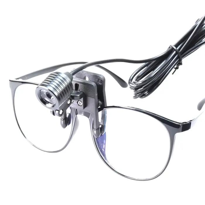 BEEN Loupes dentaires phare chirurgical 3W lampe à pince avec boîtier en aluminium 110-220V éclairage universel pour utilisation en laboratoire