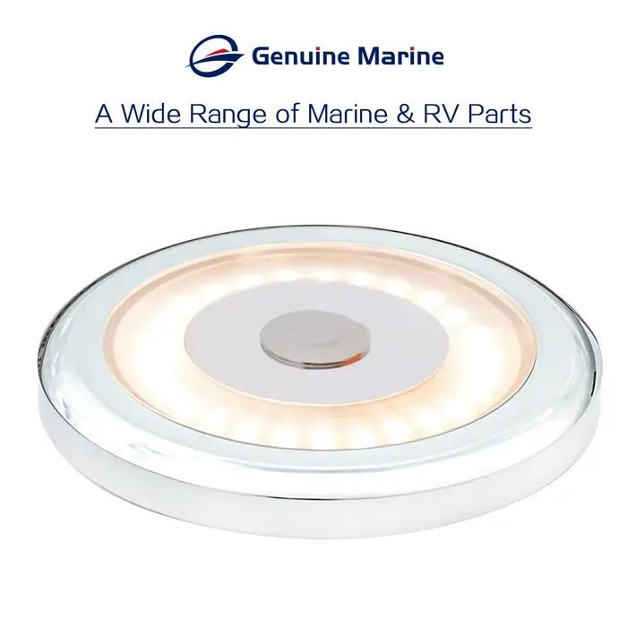 RV LED toit lumière ronde plafond dôme 12/24V 3W lampe intérieure avec variateur pour camping-car caravane bateau marin Yacht accessoires
