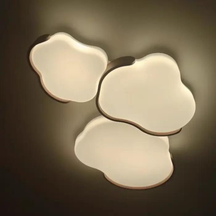 Plafond moderne à LEDs lumineux pour salon chambre étude cuisine table à manger intérieur décoration maison éclairage lustre suspension adaptable à divers espaces domestiques