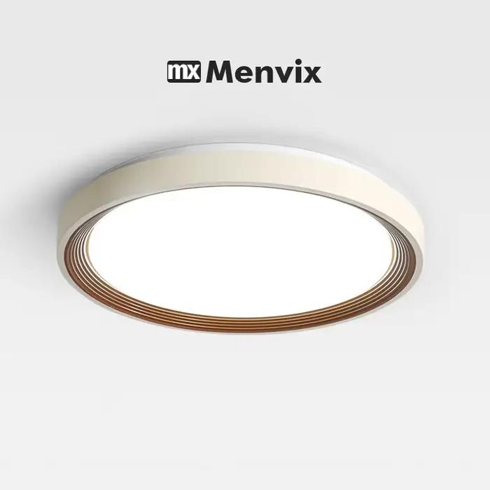 Menvix plafond moderne à LEDs lumière bois maison lumière salon cuisine chambre salle de bain Surface plafonnier décoration de la maison