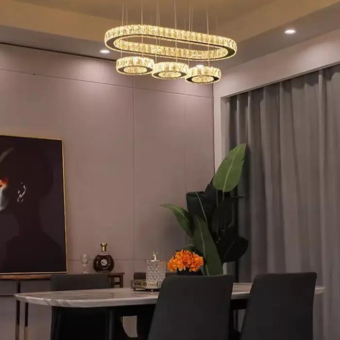 Salle à manger moderne Suspension lustres lumière éclairage intérieur plafonnier suspendu