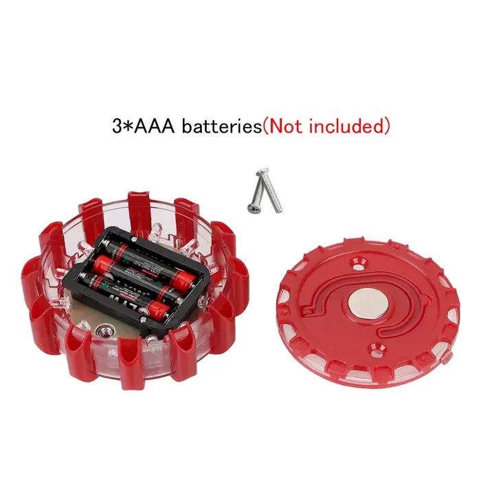 Clignotant voiture lumière stroboscopique LED Barricade avertissement lampe de secours moto balise arrière clignotant vélo accessoires automobiles