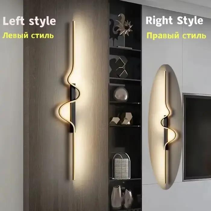Applique Murale LED au Design Moderne, Luminaire Décoratif d'Nik, Idéal pour un Salon, des Escaliers, un Loft, une Chambre à Coucher ou un Bureau