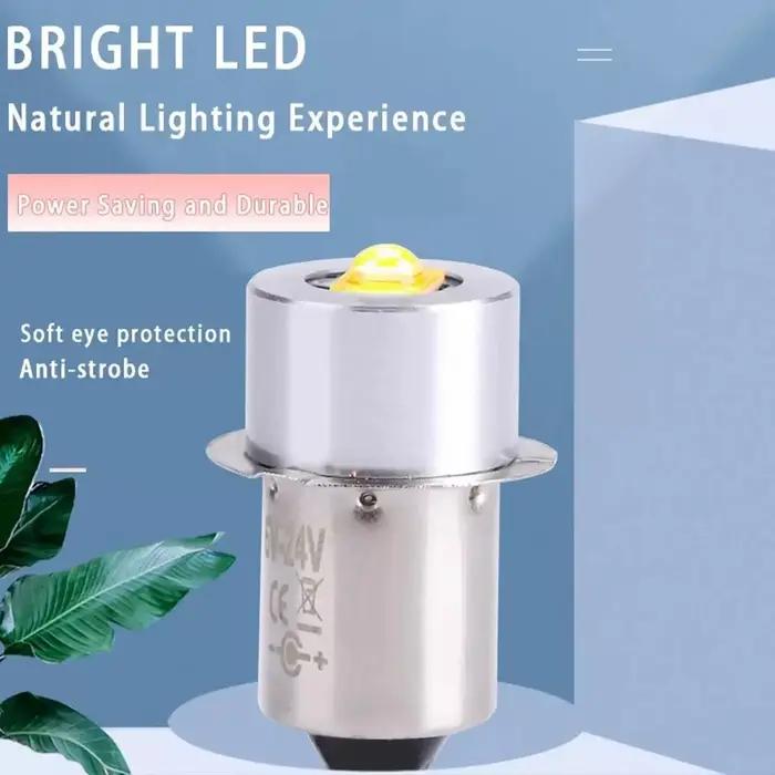 Ampoule de mise à niveau LED 5W - Blanc/Blanc chaud - Lampe de poche Maglietti - 6500K - 3W - DC 6V - 24V - Ampoule de remplacement - Lampe de poche - Lampe de travail