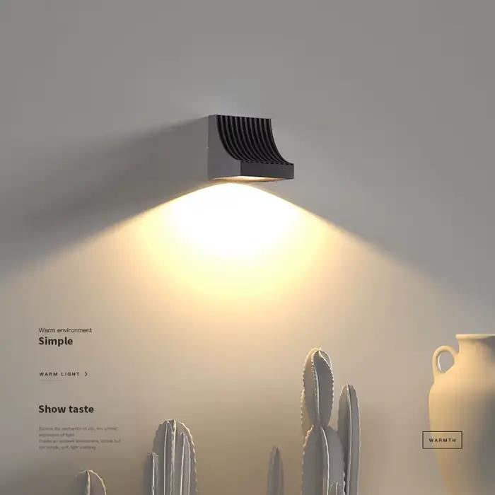 LED extérieur étanche applique murale Villa cour couloir allée applique moderne minimaliste extérieur balcon lampe