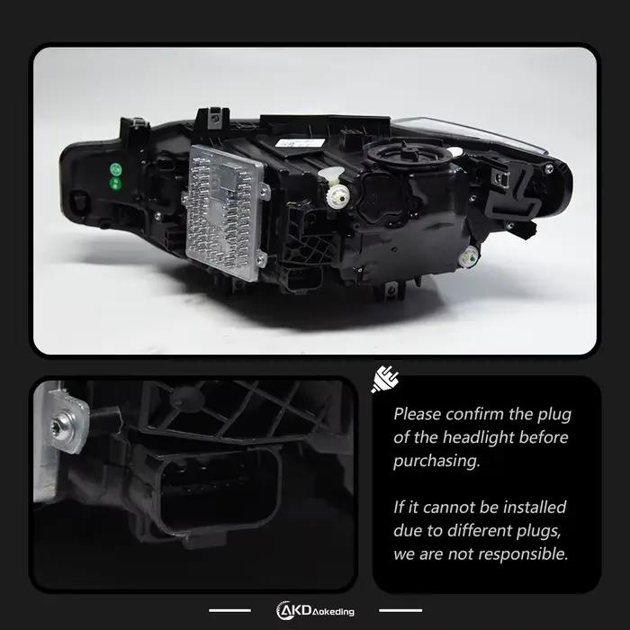 Feux de voiture LED DRL pour BMW, lumière de sauna, lampe frontale, accessoires automobiles, F30, F31, 318i, 320i, 325i, 328i, 330i, 335i, 2012-2019