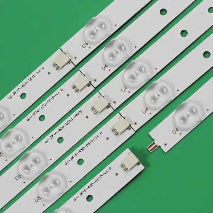 Barres LED Full Array pour TV ou Bandes LED pour TV 43 pouces BDM4350 BDM4350UC BDL4330QL 43pfg5100/78 43pfg5000/78 LBM430P1001-AJ-2S LB43003