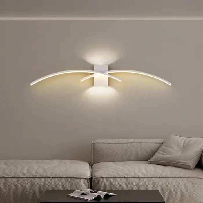 Applique Murale LED au Design Artistique Moderne, Luminaire Décoratif d'Nik, Idéal pour un Salon, une Chambre à Coucher, des Escaliers