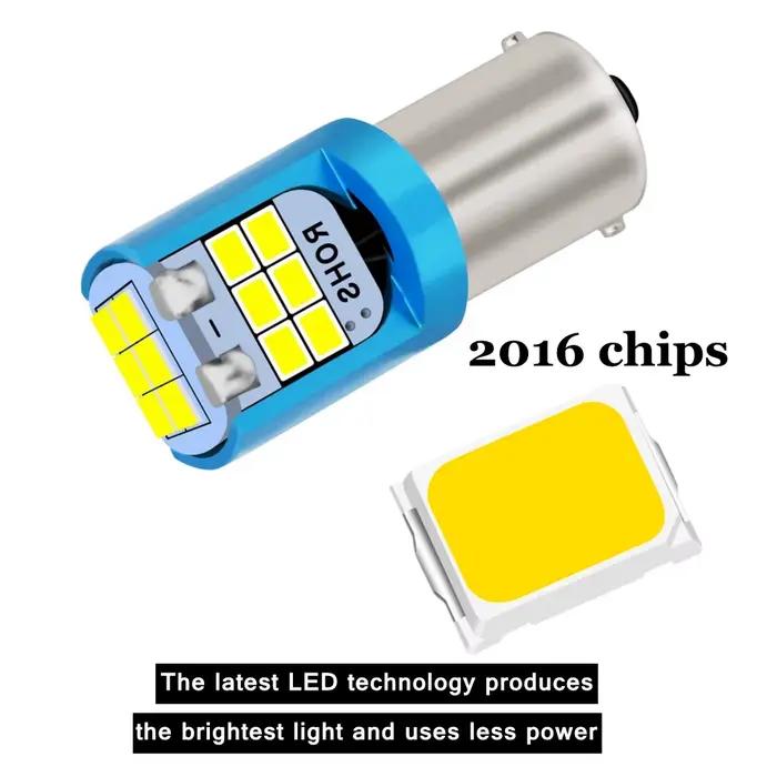 BA9S-Ampoules LED super lumineuses pour voiture, lampe de lecture breton, lampe de stationnement automatique, ampoules de plaque de planificateur, 12V, T11, H6W, T4W, BAY9S, 2 pièces