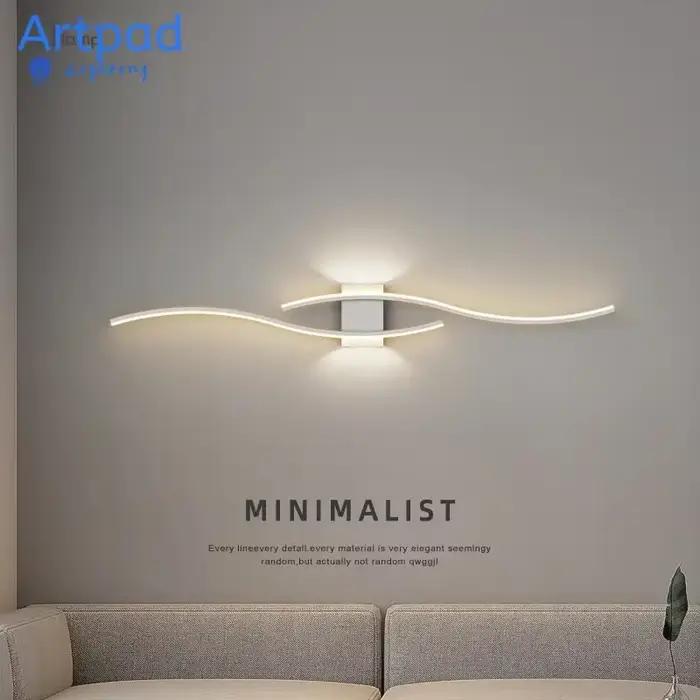 Applique Murale LED au Design Artistique Moderne, Luminaire Décoratif d'Nik, Idéal pour un Salon, une Chambre à Coucher, des Escaliers