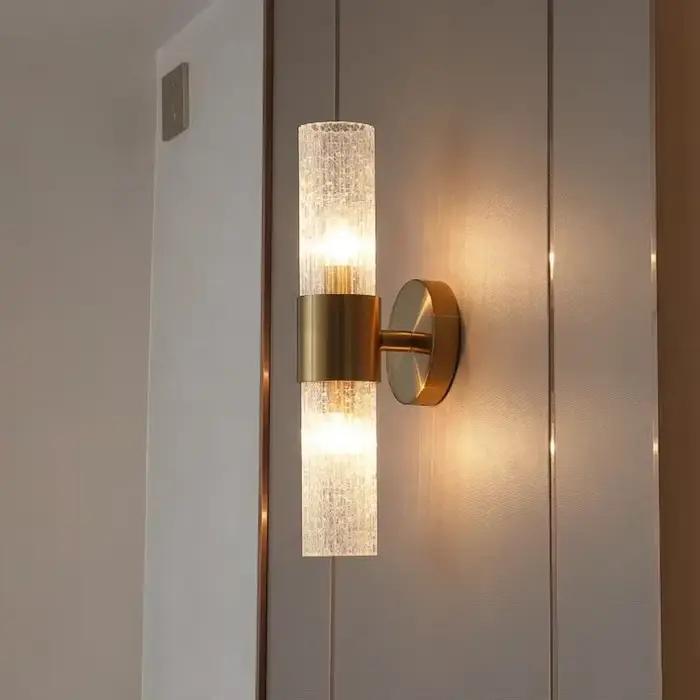 Applique Murale de Luxe en Clip Morden avec Ampoules LED, pour Chambre à Coucher, Salon, Fond d'Éclairage Nik, pour la Maison