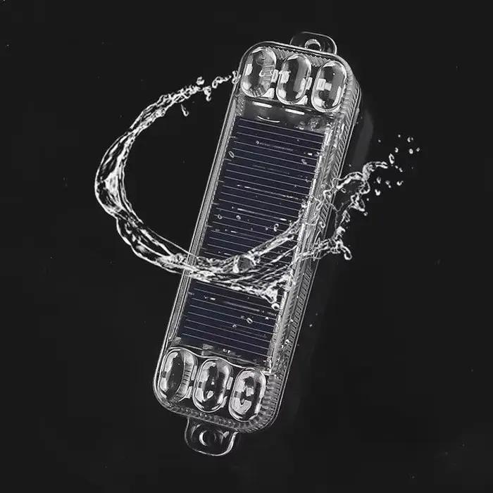 Feux clignotants pour voiture et moto, lumières LED, lampe d'avertissement ultra-lumineuse, lumières de sécurité solaires, lampes clignotantes, feux arrière étanches