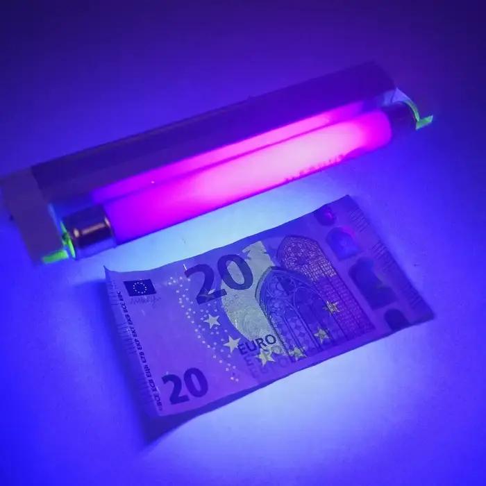 4w 6w 8w 10w 15w T5 T8 BLB UV lumière noire lampe ultraviolette UVA Fluorescence 365nm détecter vérifier Tube violet polymérisation ampoule
