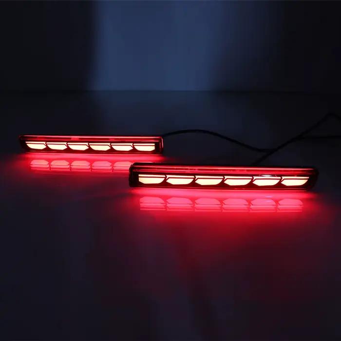 Clignotant de voiture 1 paire de feux réflecteurs arrière LED pour Toyota Rush Luxio 2014 2015 2016 2017 feux antibrouillard frein clignotant