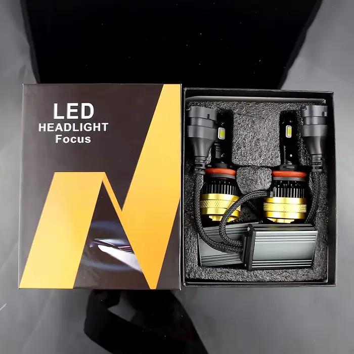 2 ampoules de phare LED CANbus 9005 H11, 80W, 30000LM, feux antibrouillard, Plug & Play, pour Honda Civic 2016-2022 2017 2018 2019 2020