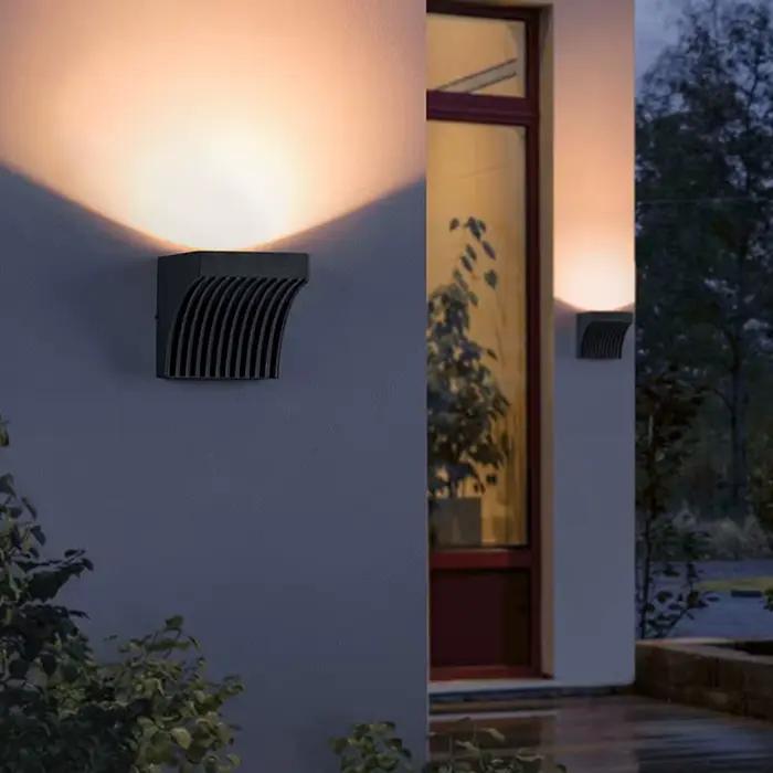 LED extérieur étanche applique murale Villa cour couloir allée applique moderne minimaliste extérieur balcon lampe