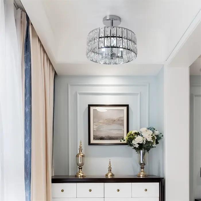 Lustre de plafond minimaliste pour couloir intérieur