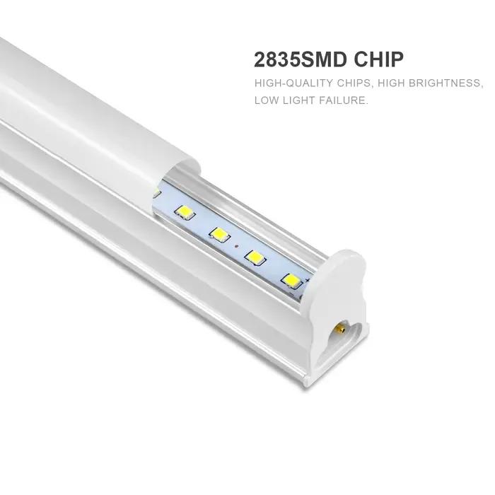 Tube LED T5 30CM 220V 110V, ampoule LED 6W, tube fluorescent LED pour éclairage intérieur de cuisine, lumière LED SMD 2835