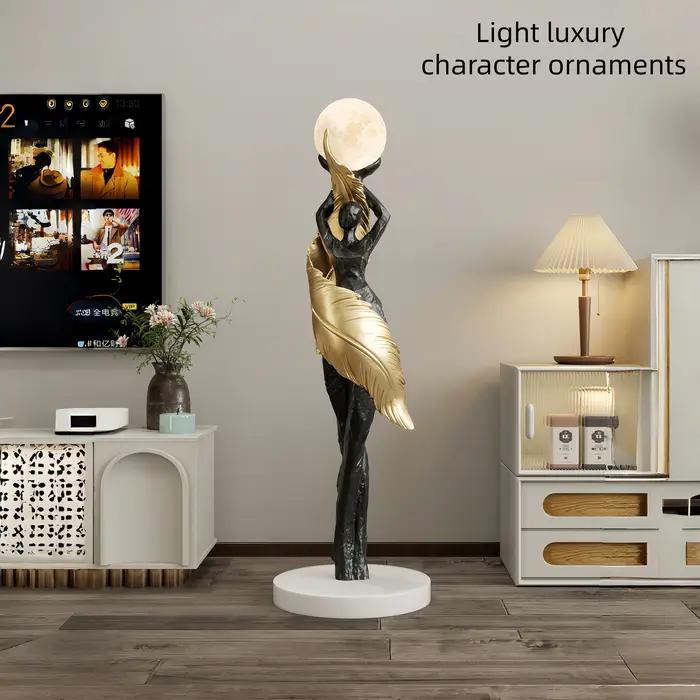 Lampadaire d'art moderne décoration de la maison lumières salon chambre lampes d'ambiance humanoïde canapé Sculpture