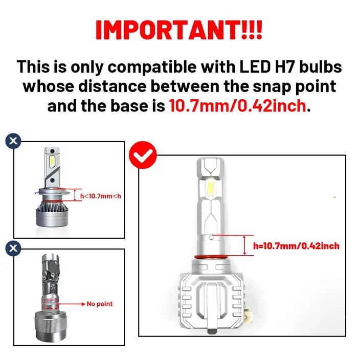 Support de base d'ampoule de faisceau principal, lumière de sauna LED, compatible avec VW Passat B5.5 Saloon Variant Sedan Passat Wagon H7, OE-Spec 3B0941160C, 2 pièces